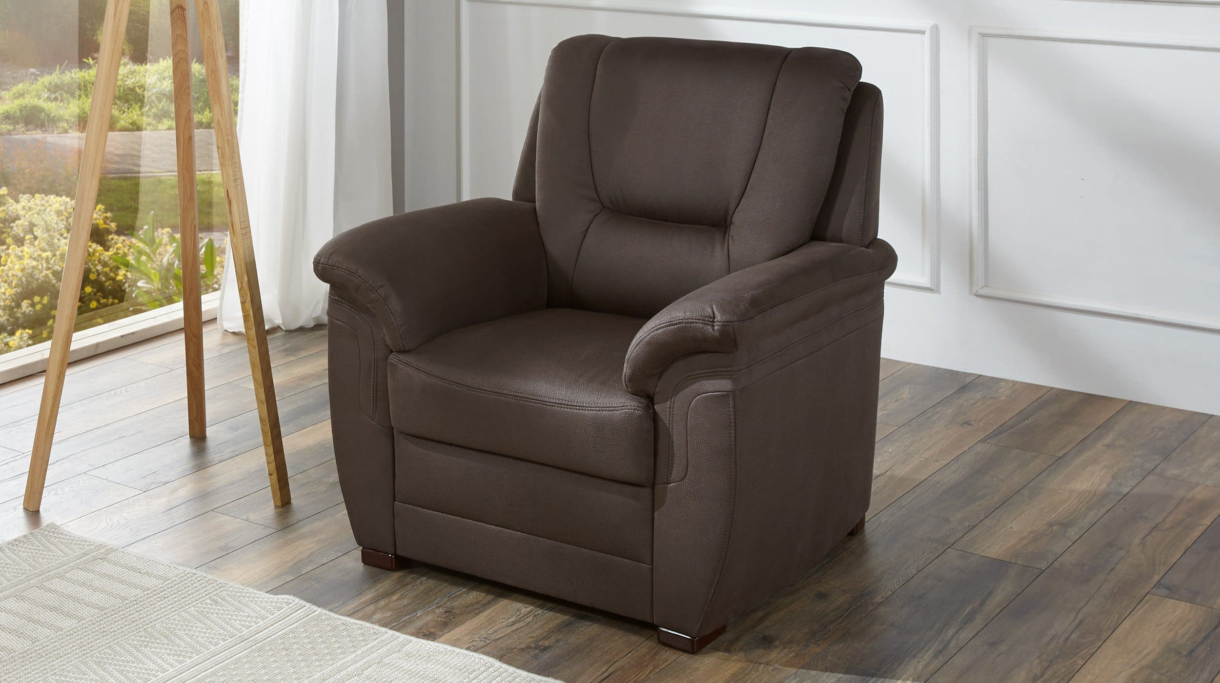 Couchliebe® Wohnlandschaft planbar - nougat - Basis Version A+ - HERMASO
