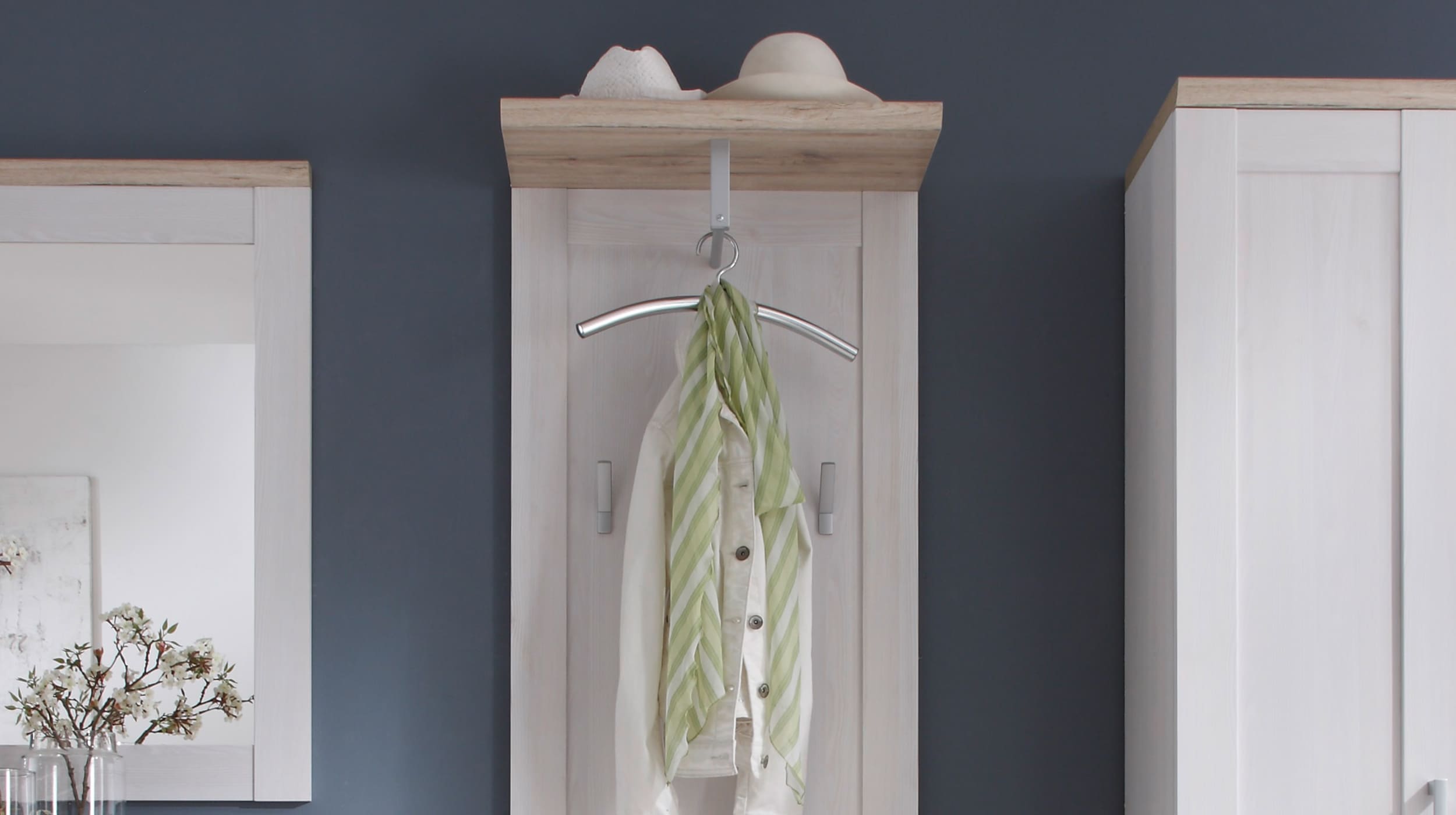 Wandgarderobe Paneel Sibiu Lärche 59 x 143 cm - ROMANCE