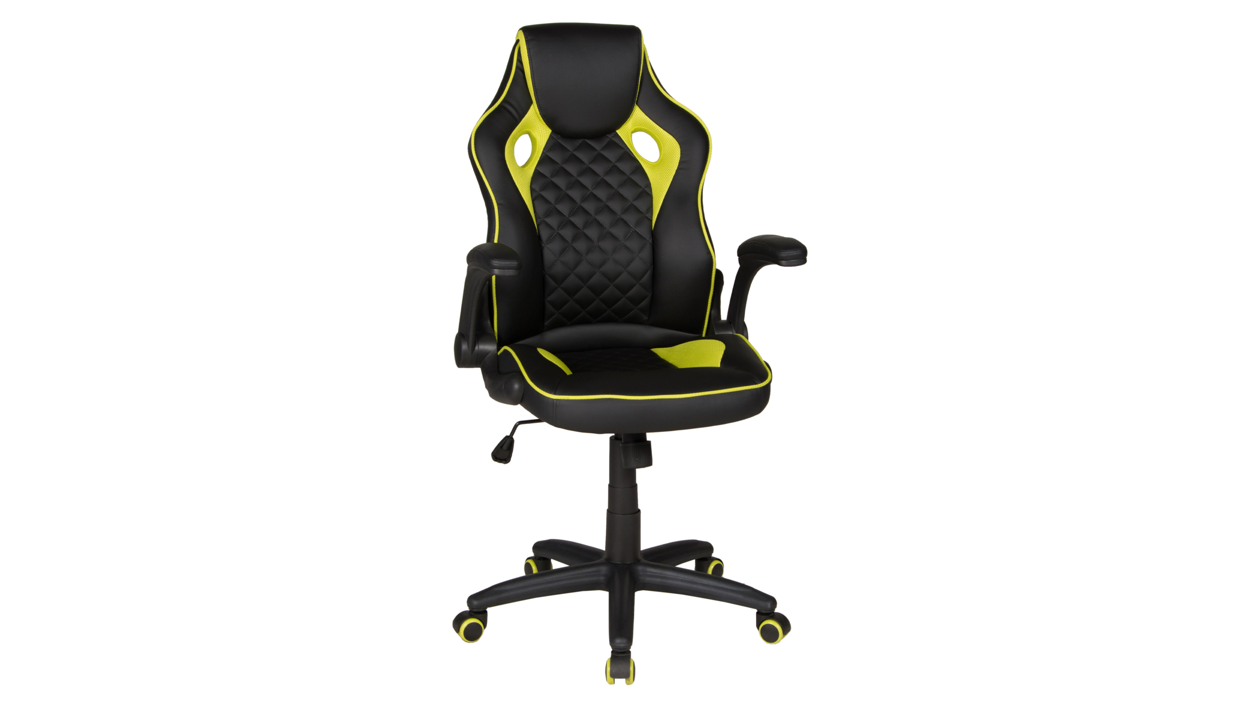 Gaming Stuhl Chefsessel Wippfunktion schwarz grün - BENT Gaming Stuhl Chefsessel Wippfunktion schwarz grün - BENT