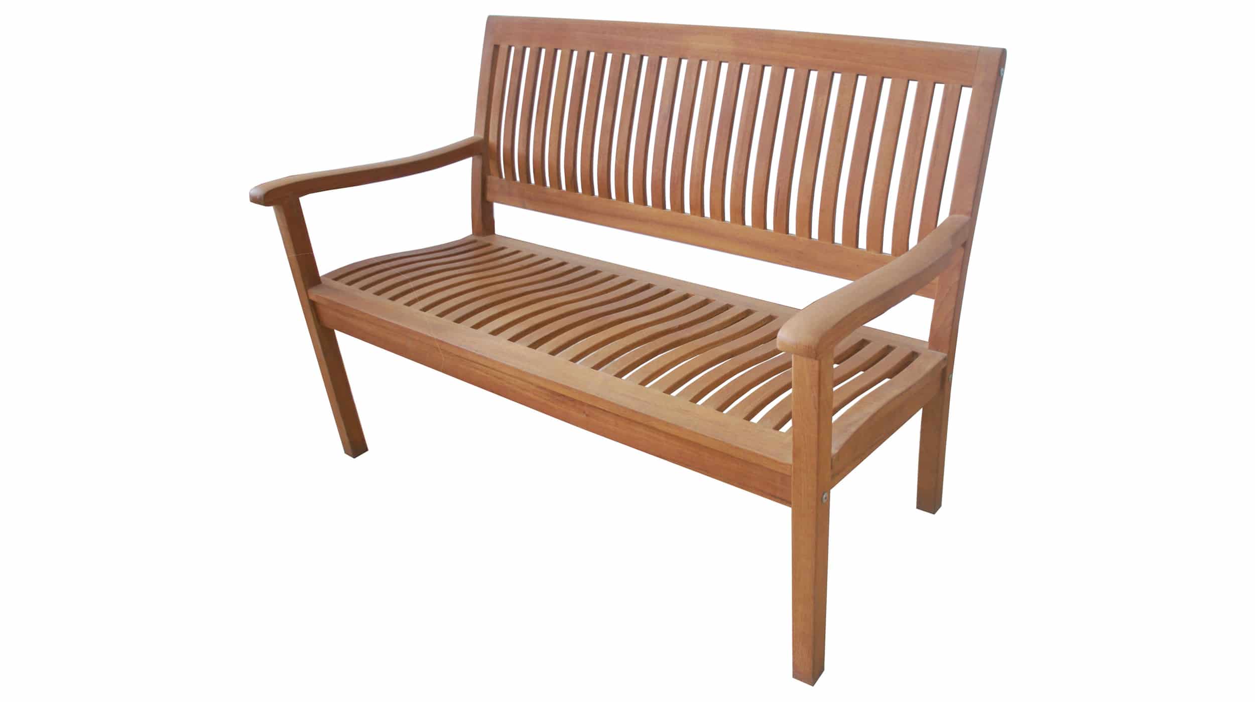 Gartenbank 2-Sitzer Massivholz Akazie geölt 123 cm - VERA Gartenbank 2-Sitzer Massivholz Akazie geölt 123 cm - VERA