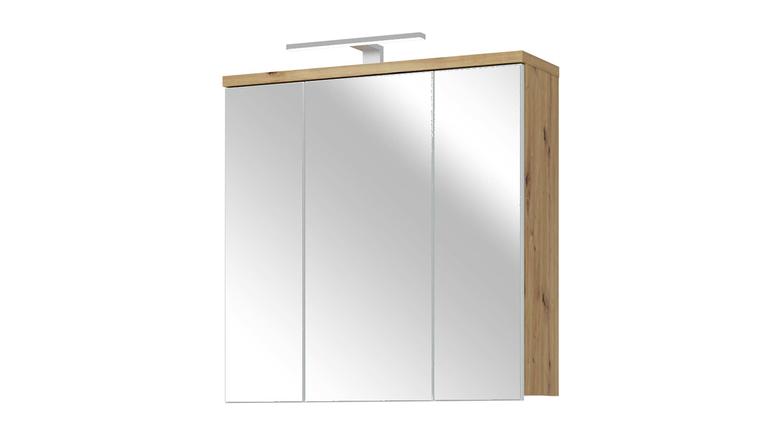 Spiegelschrank mit Beleuchtung Artisan Eiche 68 cm - VERIS Spiegelschrank mit Beleuchtung Artisan Eiche 68 cm - VERIS