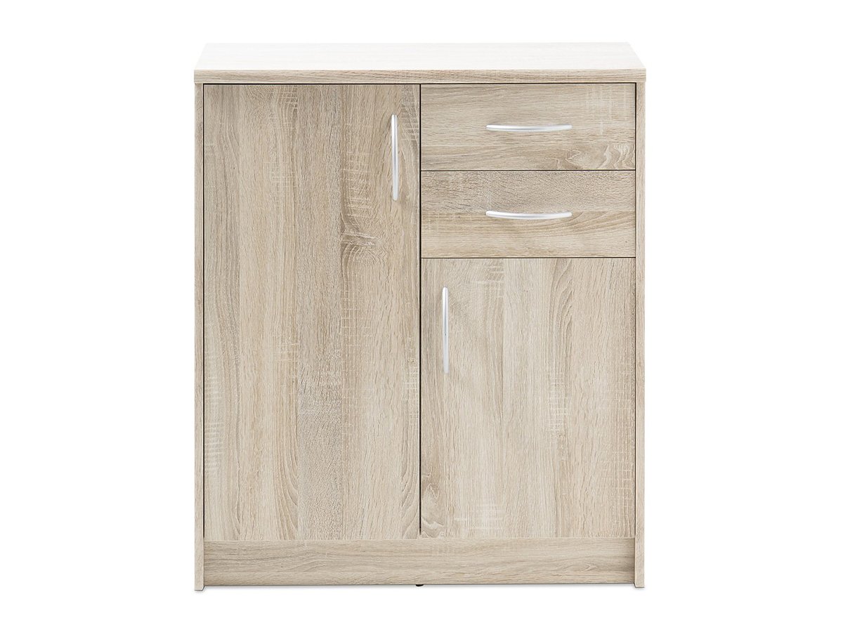 Kommode 2 Schubladen Sonoma Eiche 74 cm - OPTIMUS Kommode 2 Schubladen Sonoma Eiche 74 cm - OPTIMUS