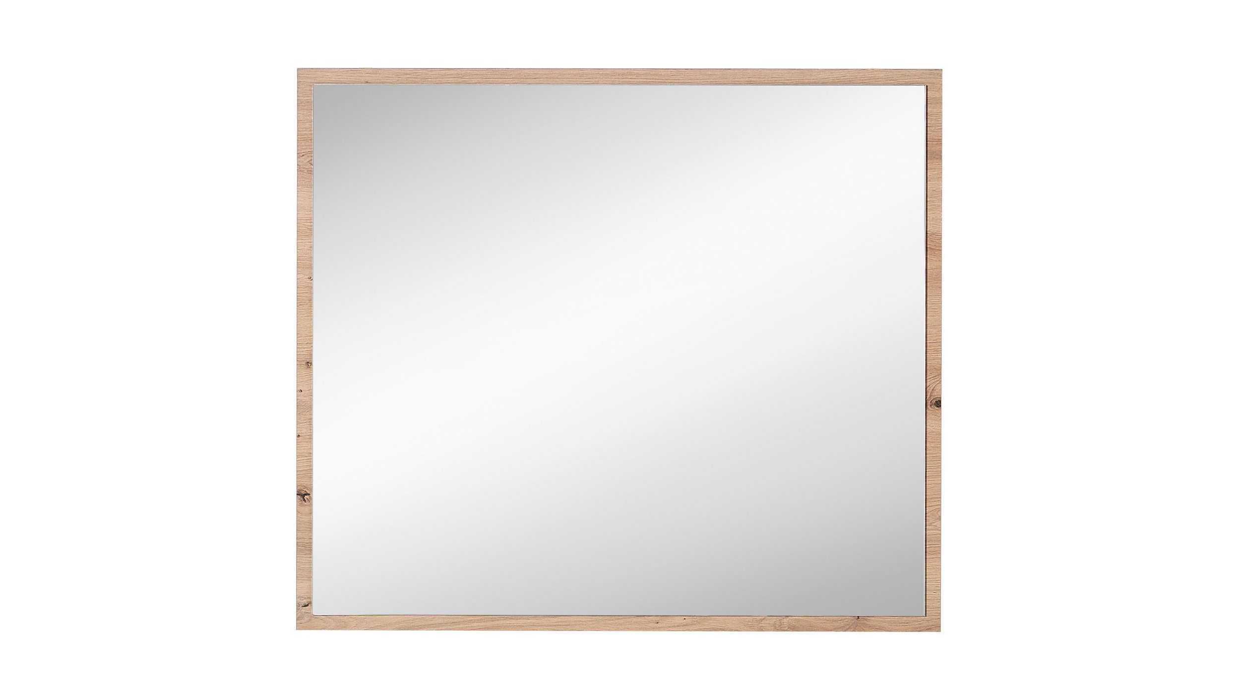 Wandspiegel mit Rahmen Artisan Eiche 80 x 70 cm - MEMPHIS Wandspiegel Artisan Eiche 80 cm x 2 cm - MEMPHIS