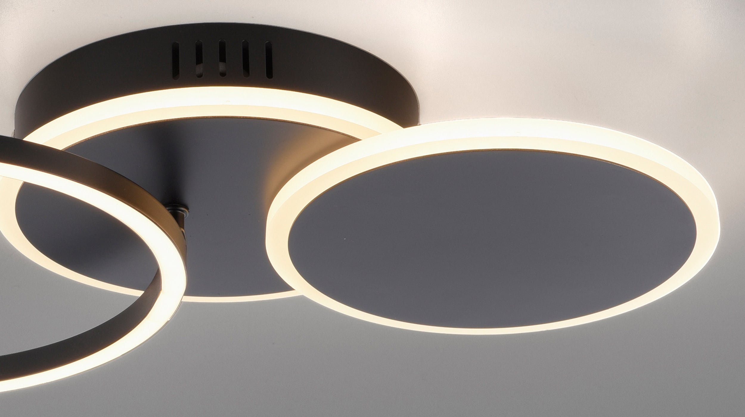 Deckenleuchte LED schwarz 34 x 50 cm drehbar - SEVENT