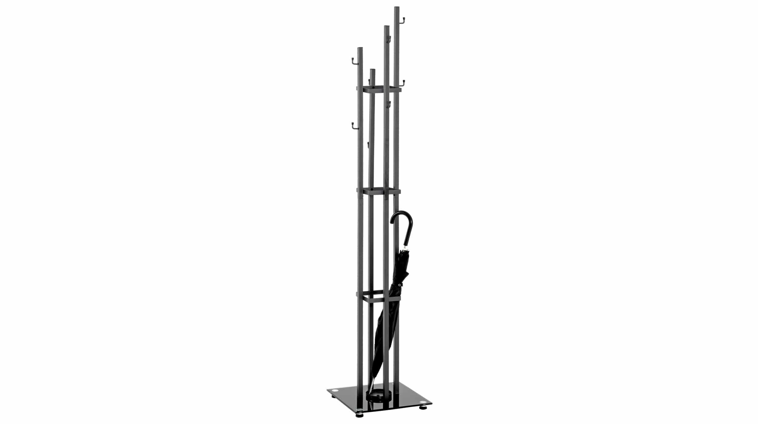 Kleiderständer anthrazit Breite 35 cm - LEANDER