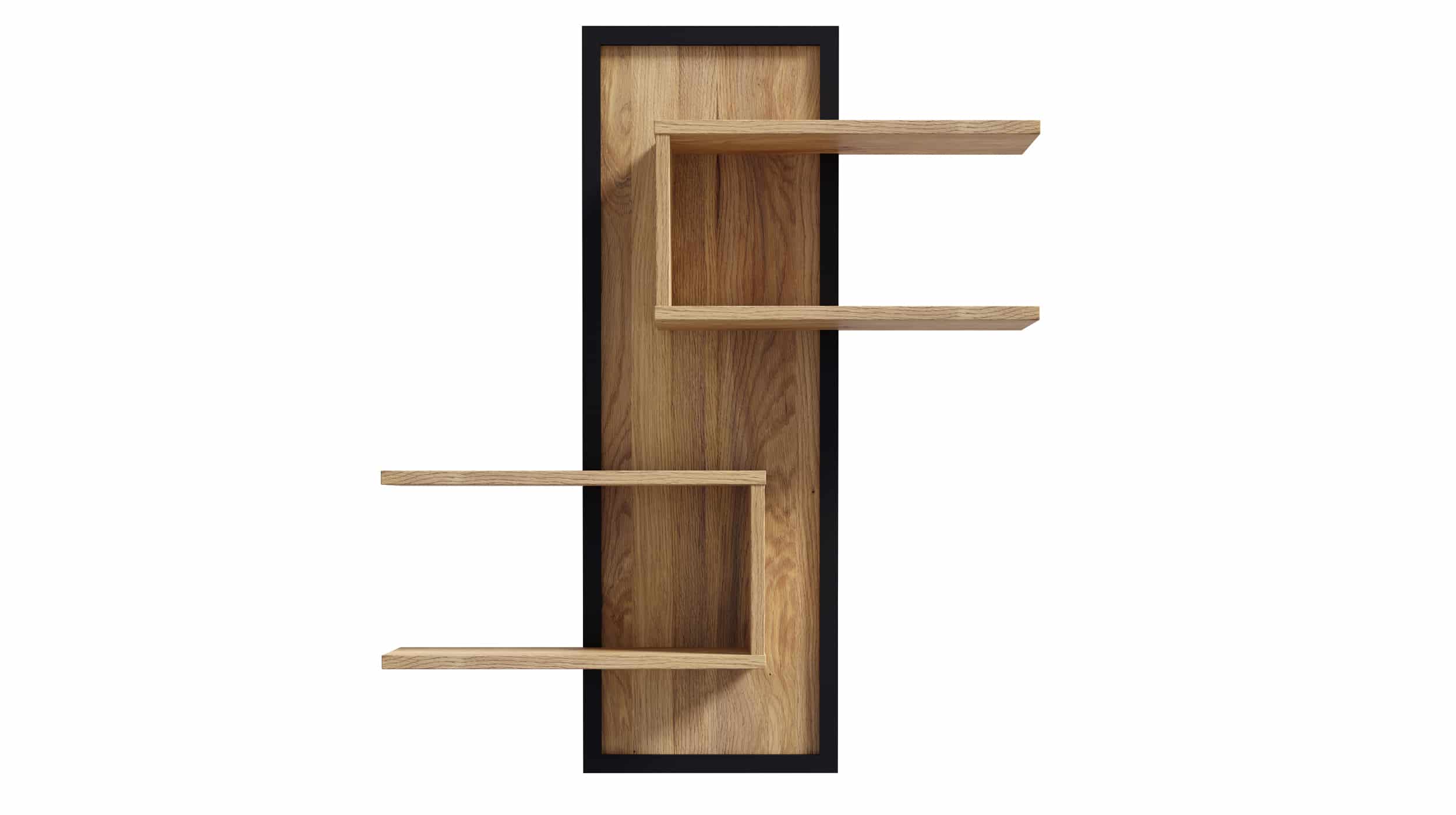 Wandboard Mauvella Eiche - schwarz 103 cm - JYTANA Wandboard Mauvella Eiche - schwarz 103 cm - JYTANA