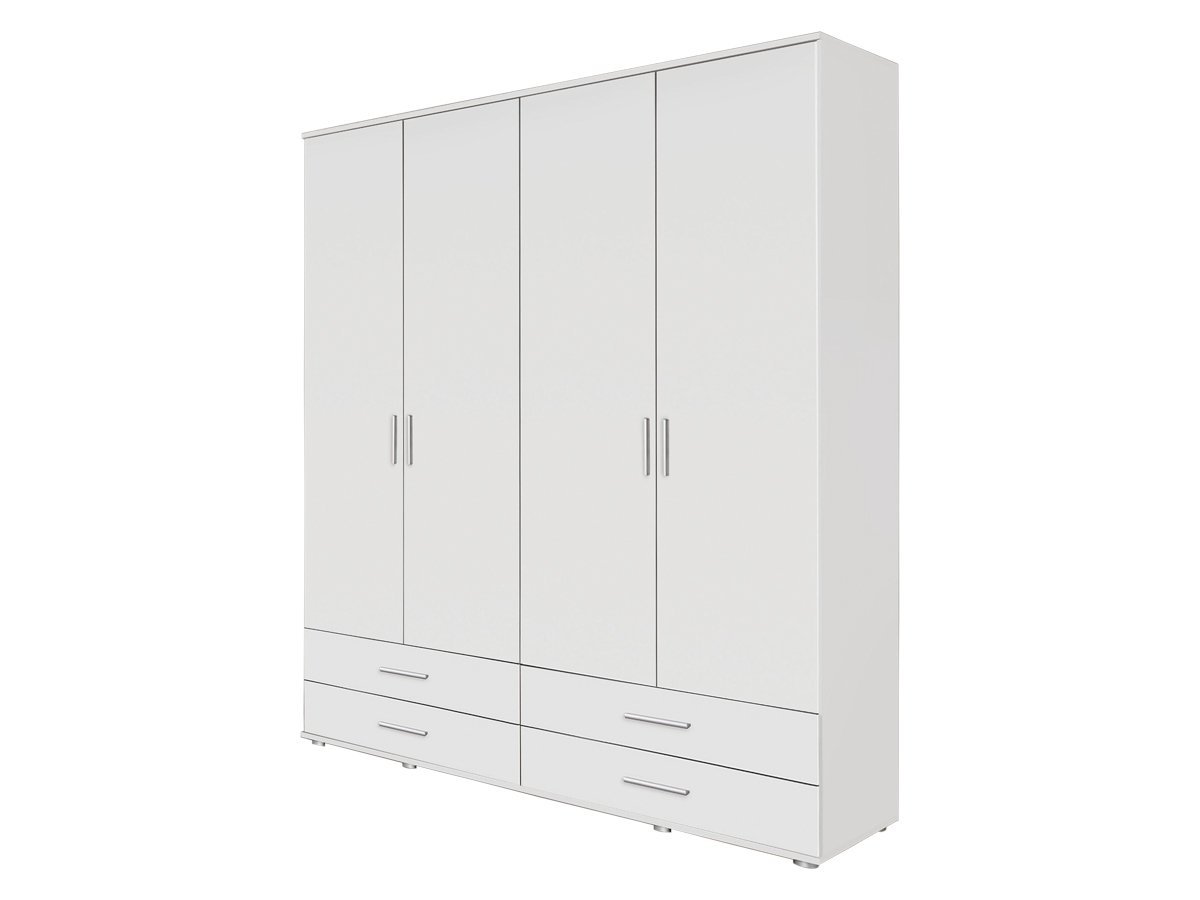 Kleiderschrank weiß 168 cm - von rauch - RASANT Kleiderschrank weiß 168 cm 4-türig - RASANT