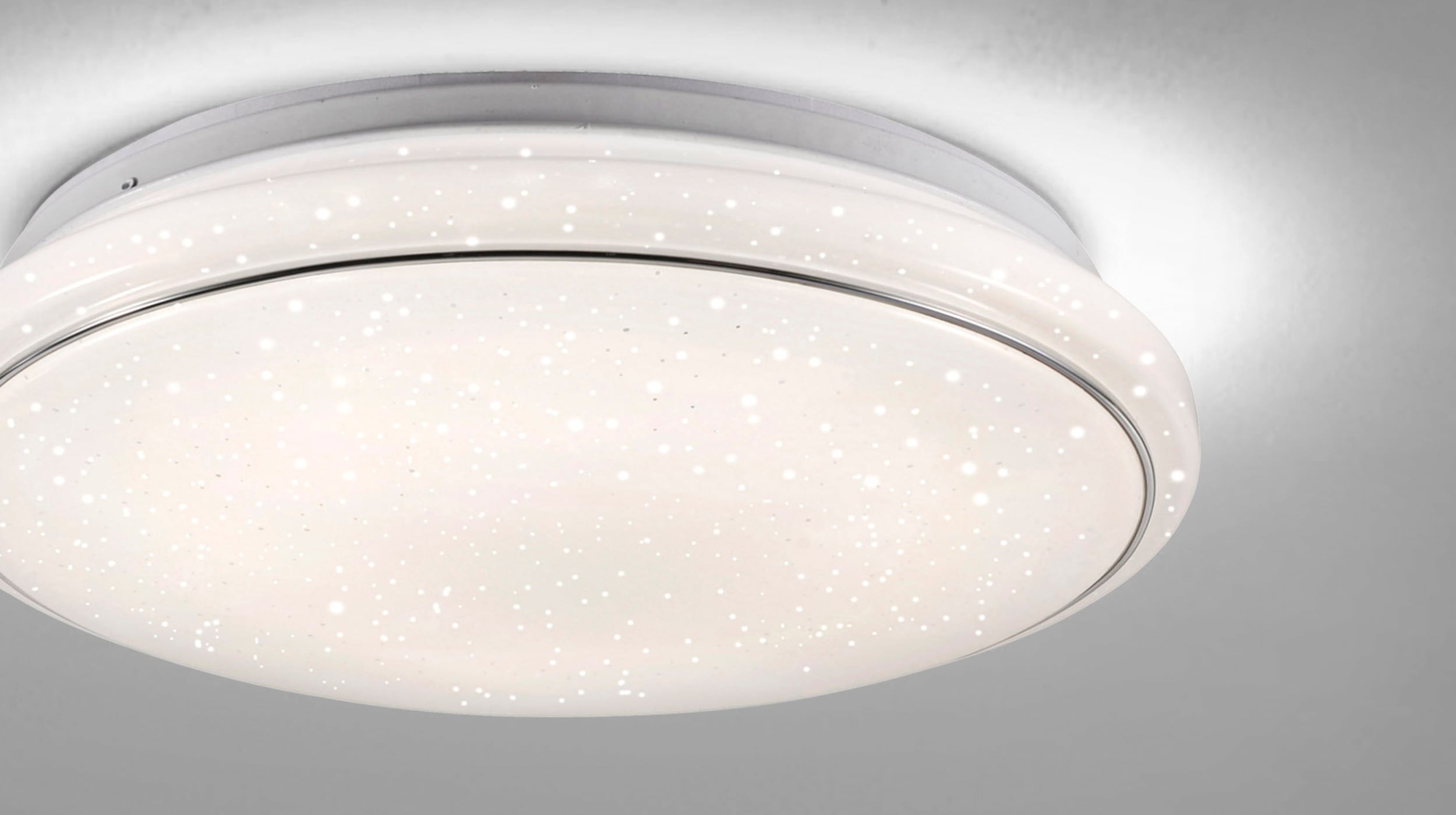 Deckenleuchte LED weiß Sternenhimmeloptik - JUPITER