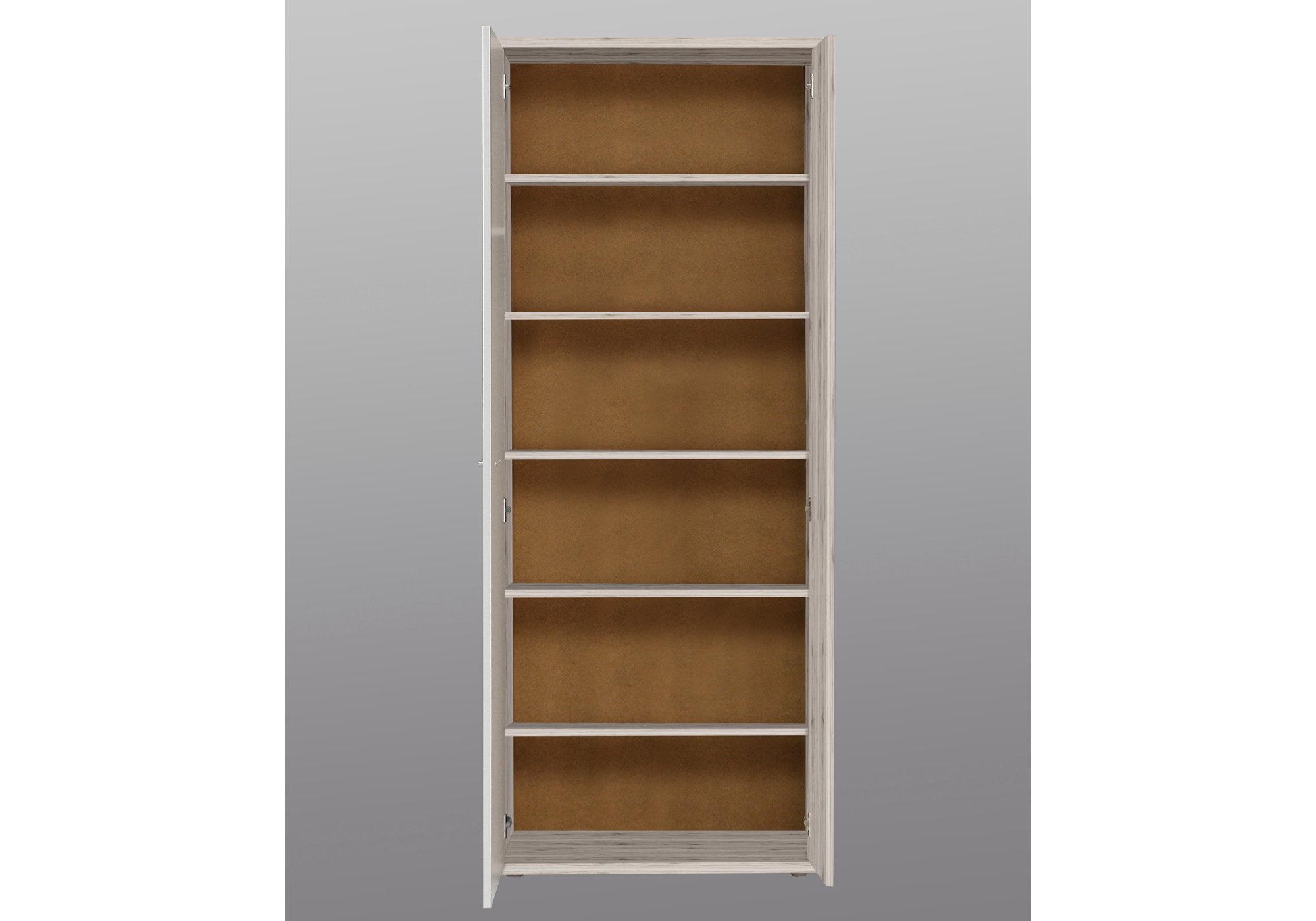 Mehrzweckschrank Sandeiche - weiß 69 x 179 cm - NET
