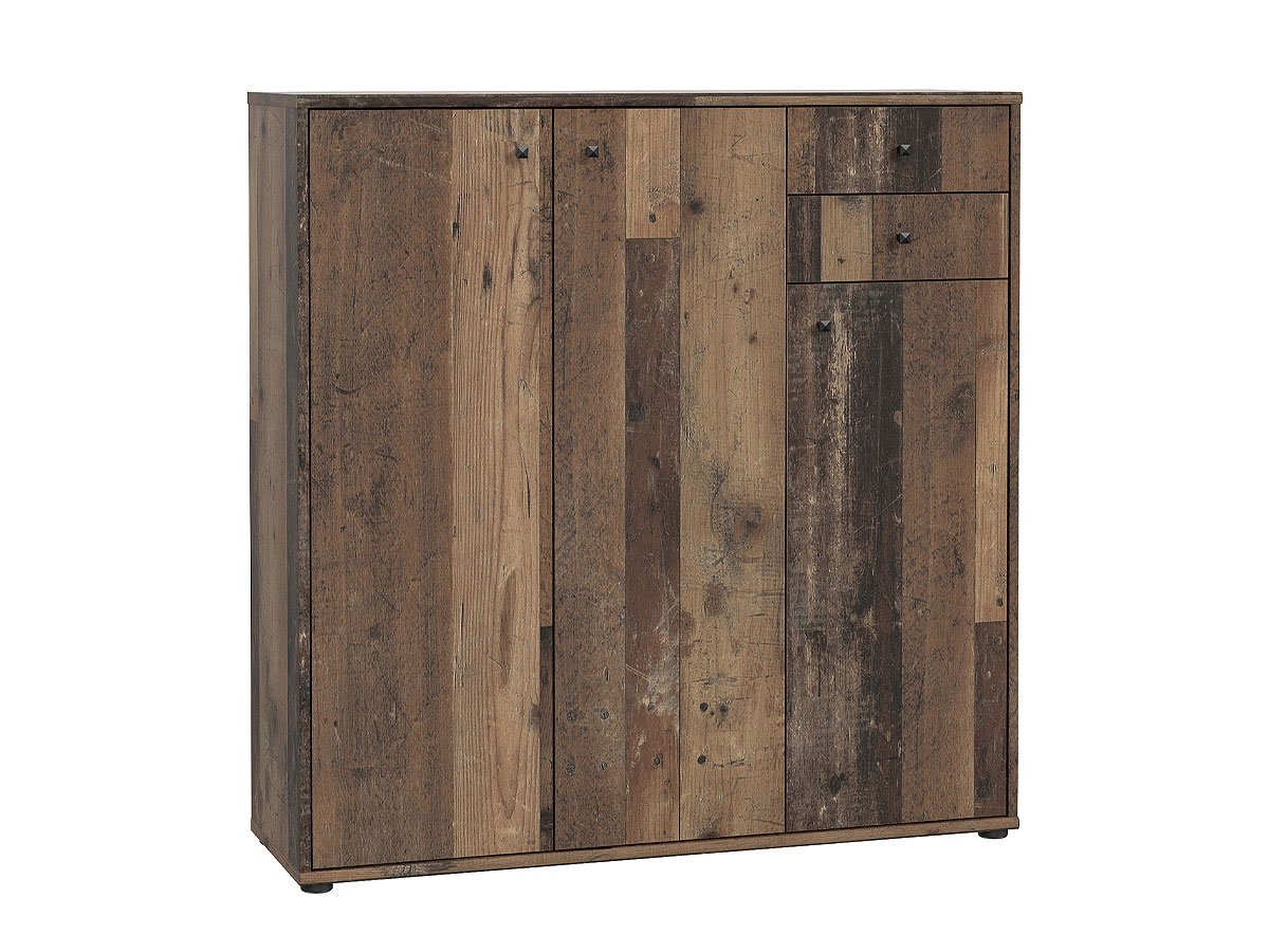 Kommode Old Wood 109 cm 3-türig - TEMPRA Kommode Old Wood 109 cm 3-türig - TEMPRA