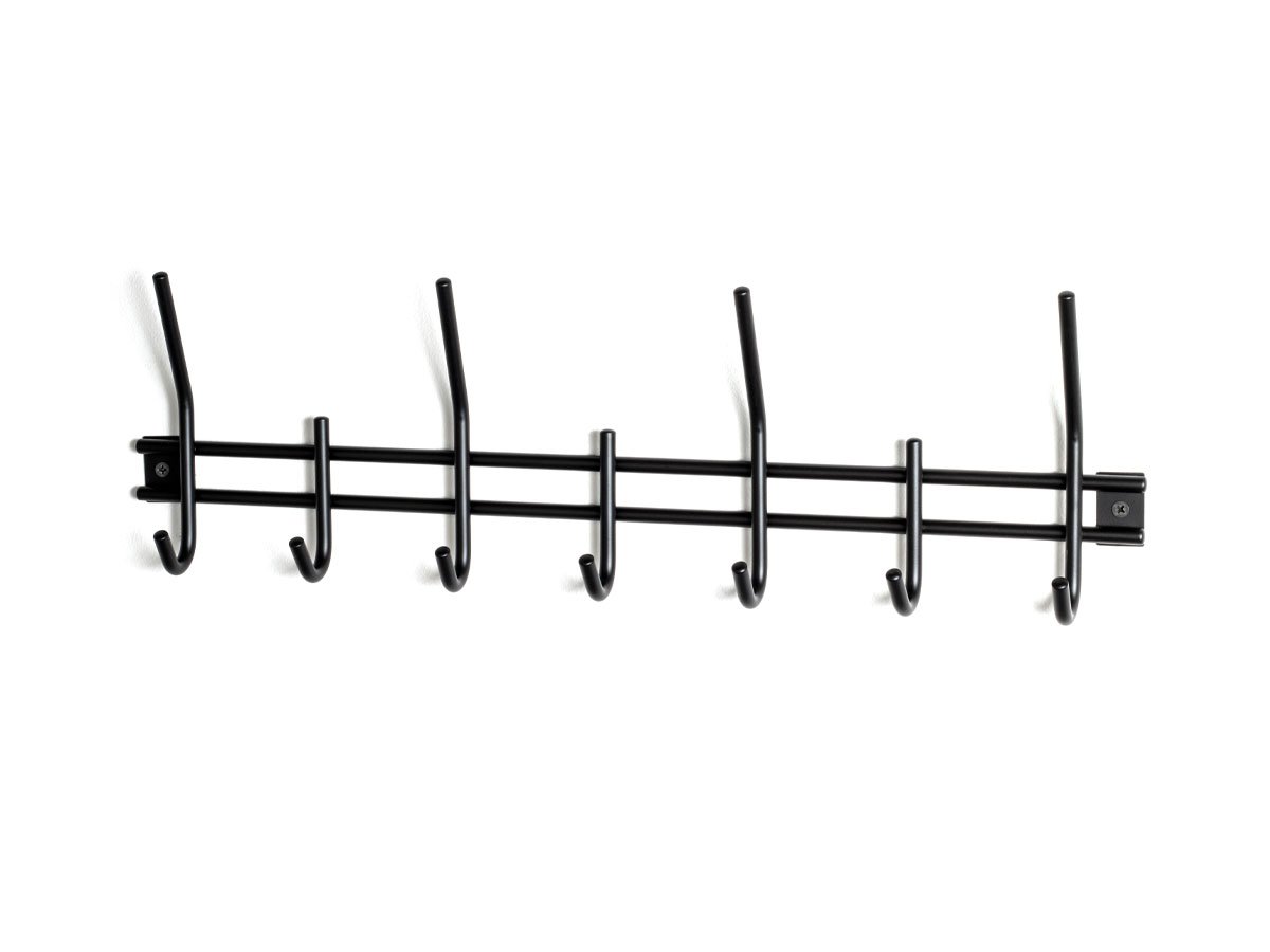 Garderobenleiste schwarz Breite 54 cm - CARLOS Garderobenleiste schwarz Breite 54 cm - CARLOS