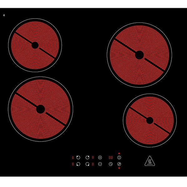 Küchenzeile 360 cm - inkl. Elektrogeräte - Küchenfronten matt Lack - NORDIC