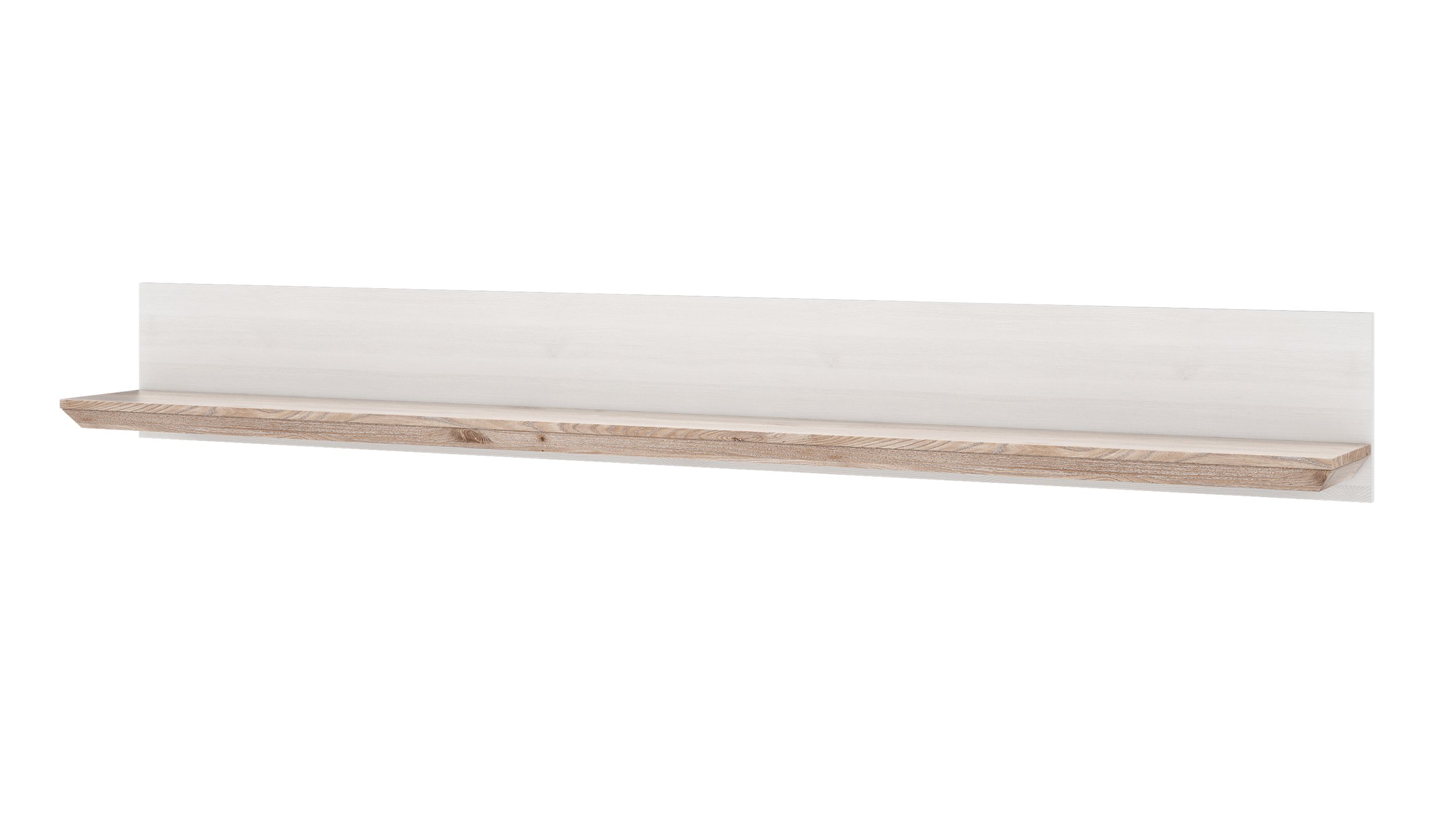 Wandboard Schneeeiche 205 cm Wandregal - ILOPPA Wandboard Schneeeiche 205 cm Wandregal - ILOPPA