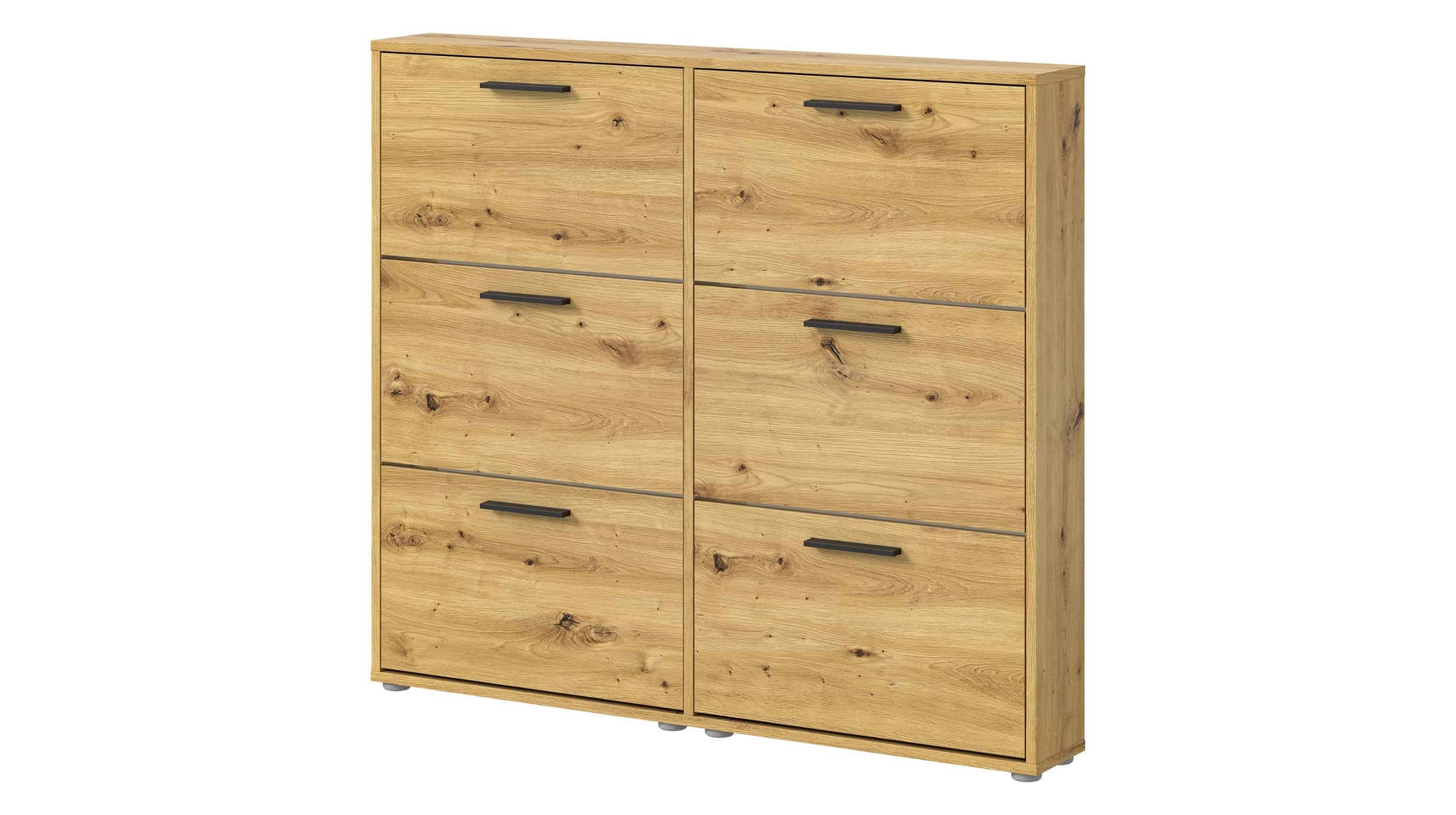 Schuhschrank Artisan Eiche - 116 x 103 cm - SAMMY Schuhschrank Artisan Eiche - 116 x 103 cm - SAM