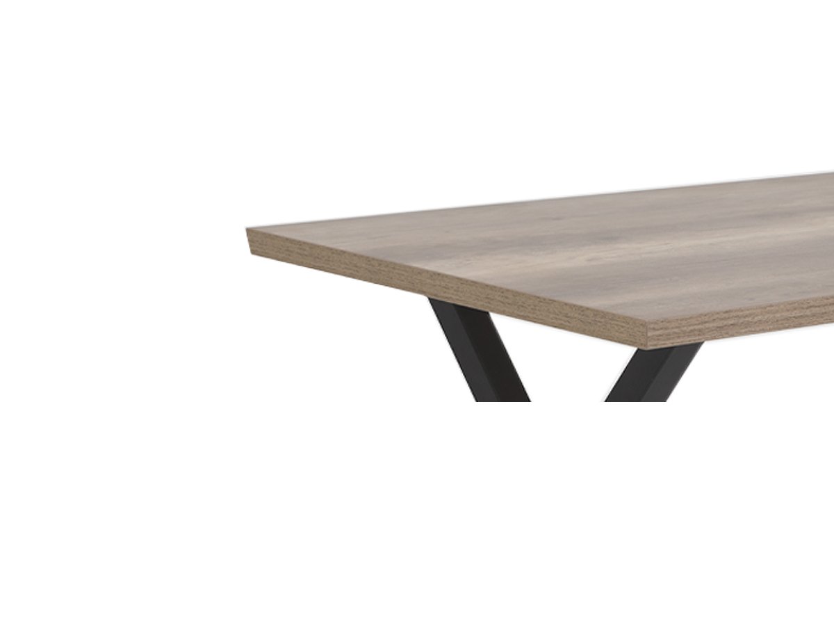 Esstisch 140 x 90 cm Wildeiche - BONNY