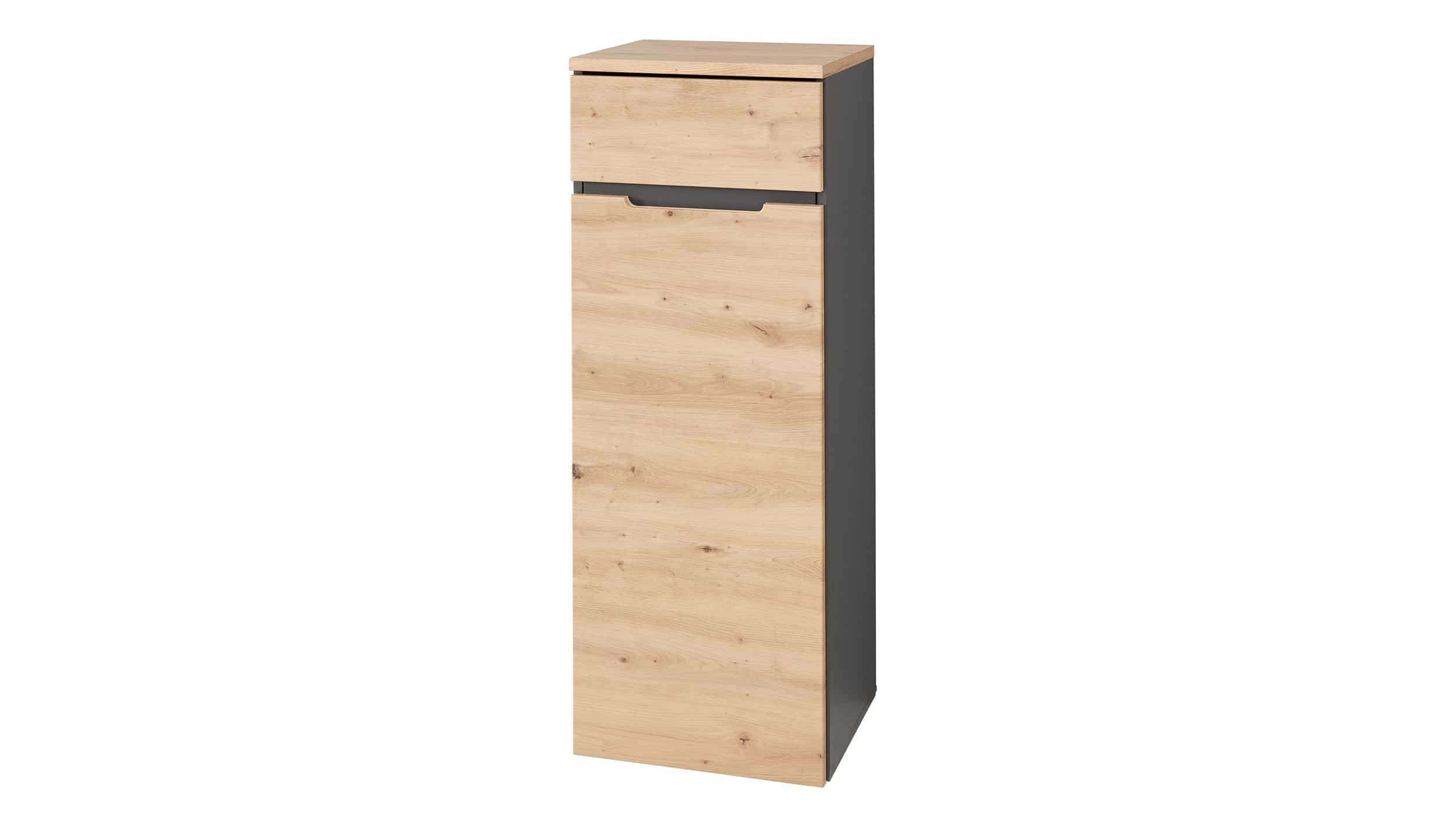 Mehrzweckschrank Artisan Eiche 45 x 122 cm - MEMPHIS Mehrzweckschrank Artisan Eiche 1-türig - MEMPHIS