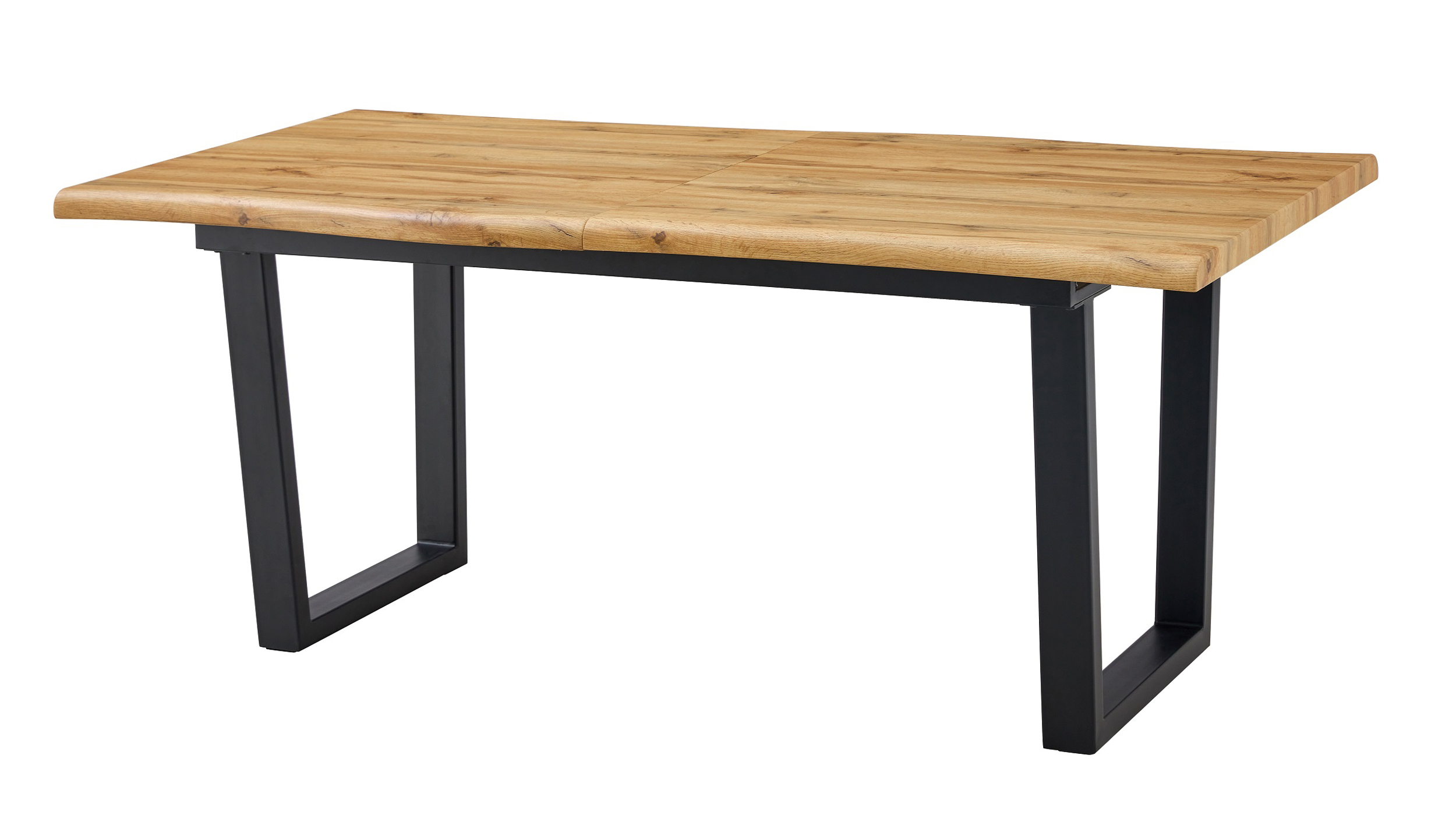 Esstisch Baumkanten Optik ausziehbar - 180 cm Eiche - IRINA Esstisch Baumkanten Optik ausziehbar - 180 cm Eiche - IRINA