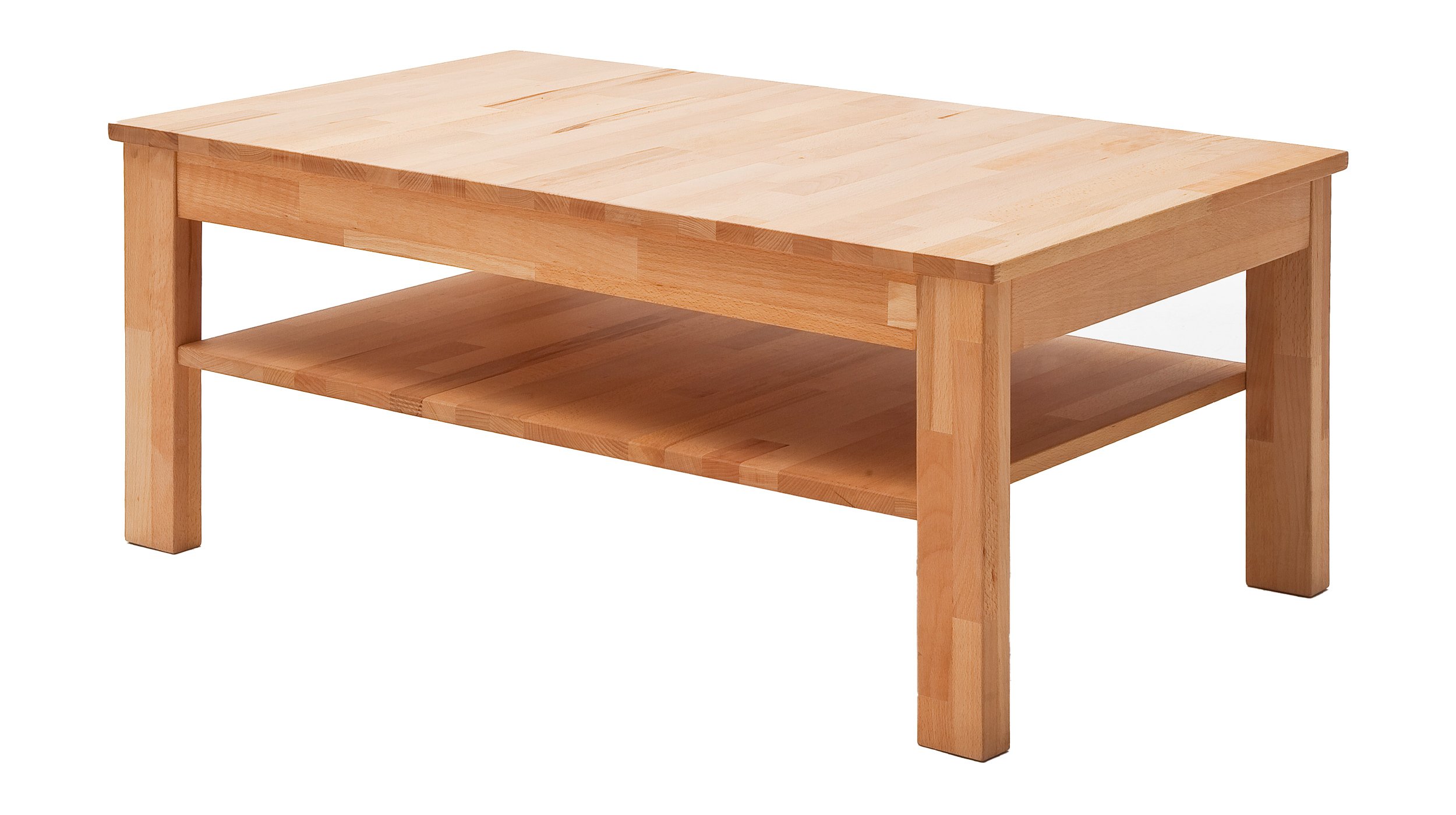 Couchtisch Massivholz Kernbuche geölt 104 x 62 cm - FENJA Couchtisch Massivholz Kernbuche geölt 104 x 62 cm - FENJA