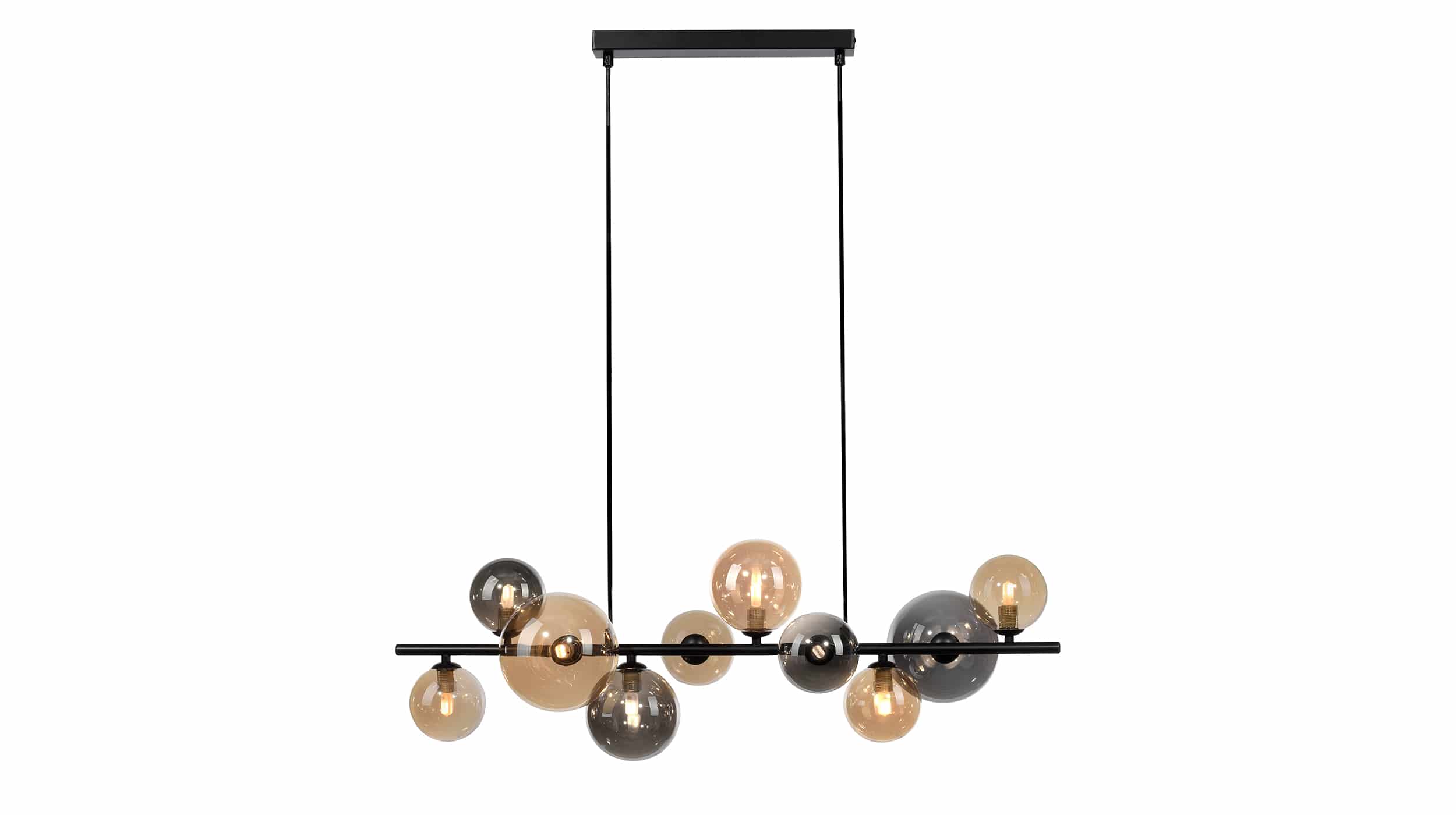 Hängelampe LED schwarz 85 cm höhenverstellbar- POPSICLE Hängelampe LED schwarz 85 cm höhenverstellbar- POPSICLE