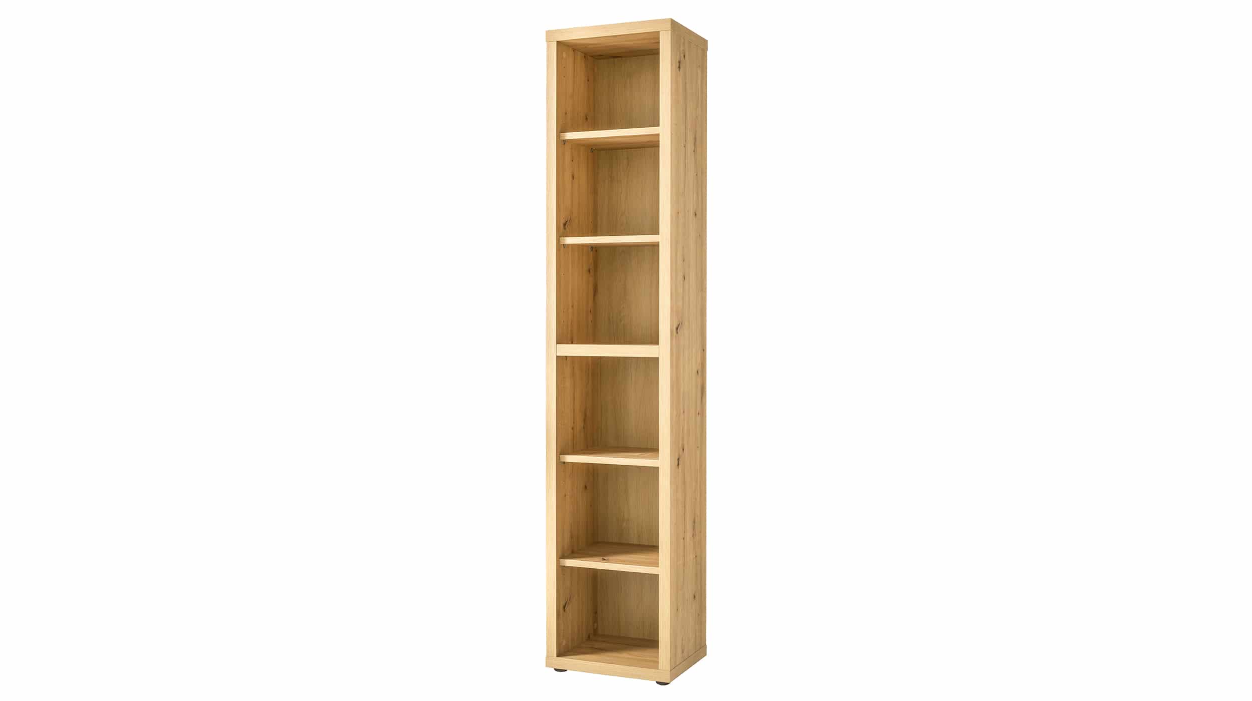 Bücherregal Artisan Eiche 45 x 215 cm 6 Ablagefächer - RILEGA Bücherregal Artisan Eiche 45 x 215 cm 6 Ablagefächer - RILEGA