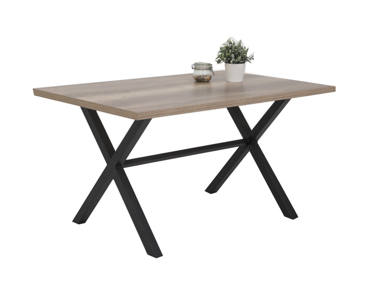 Esstisch 140 x 90 cm Wildeiche - BONNY Esstisch 140 x 90 cm Wildeiche - BONNY